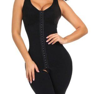 Wholesale Ultimate Stretch Nude Hook Crotchless Unpadded Big Size Fajas Bodysuit